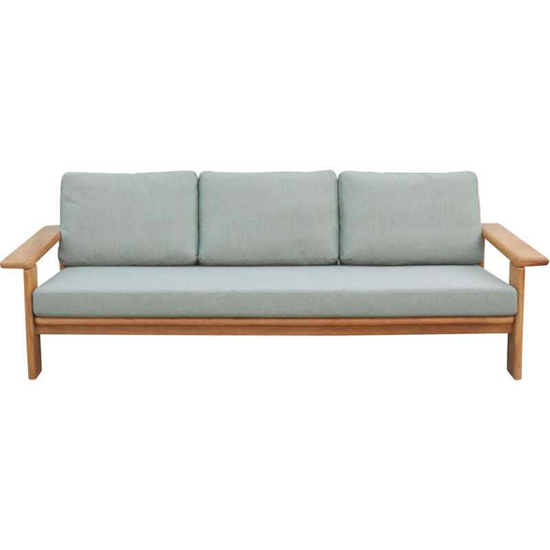 Vintage Skandinavien sofa in oakwood, 1970s