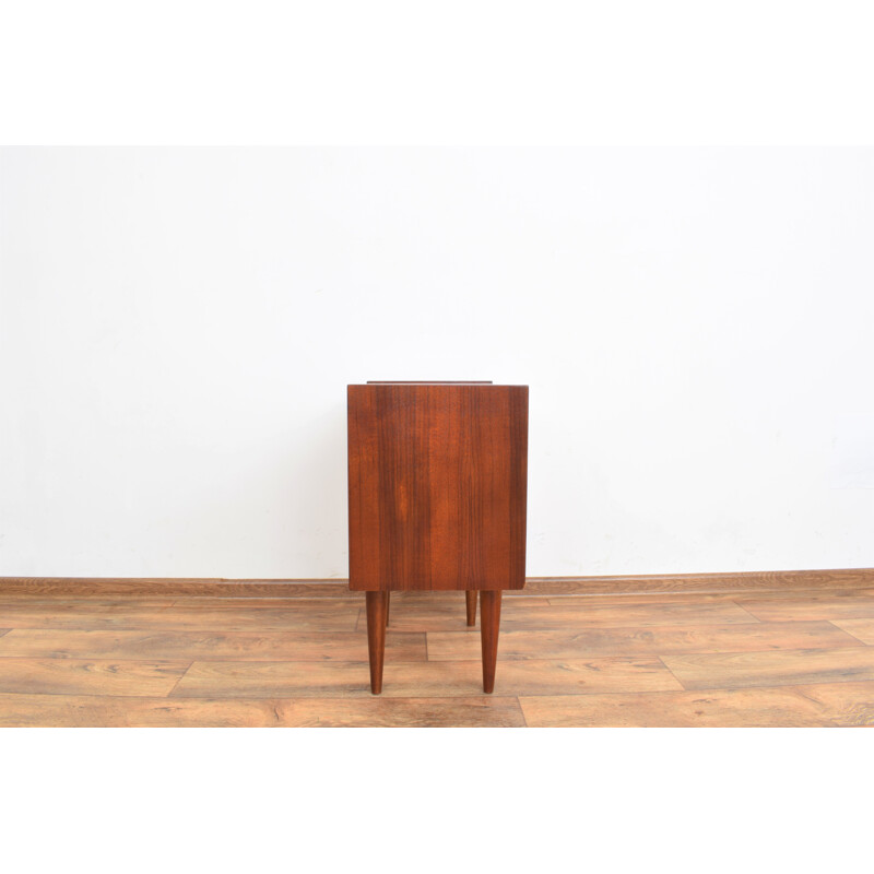 Table de chevet danoise vintage en teck, 1960