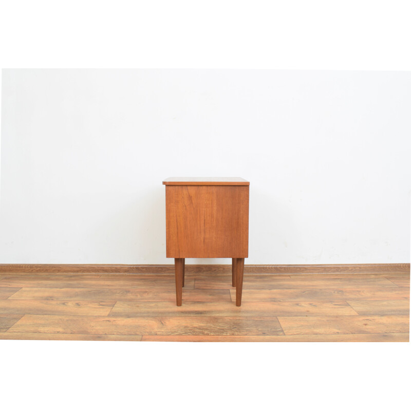 Comodino danese vintage in teak, 1960