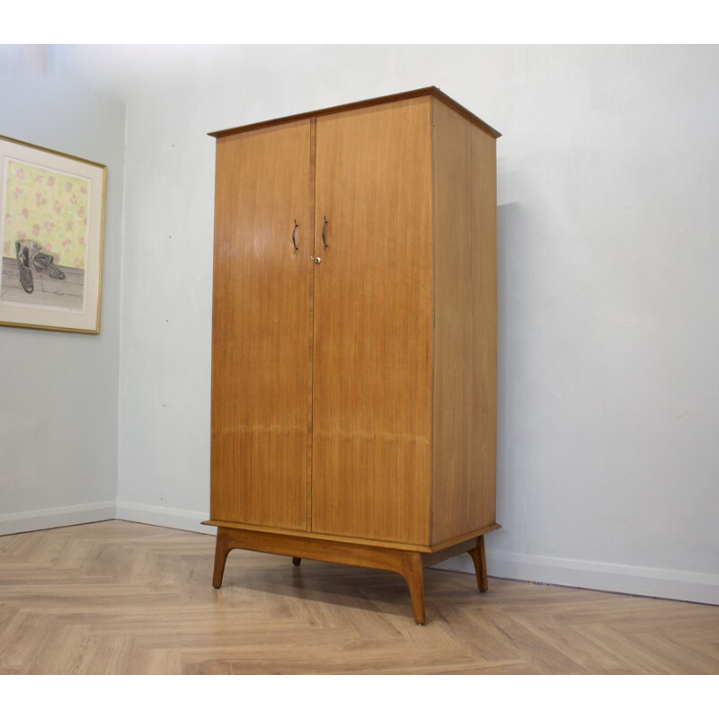 Walnut vintage cabinet by Alfred Cox for Heals, 1960s