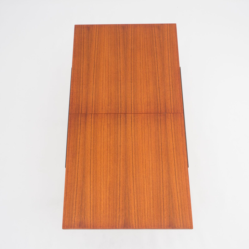 Vintage flip-top coffee table in teak by Wilhelm Renz, 1960s