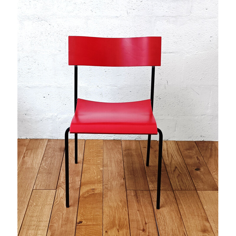 Vintage Campus by Lammhults school chair by Johannes Foerson and Peter Hiort-Lorenzen