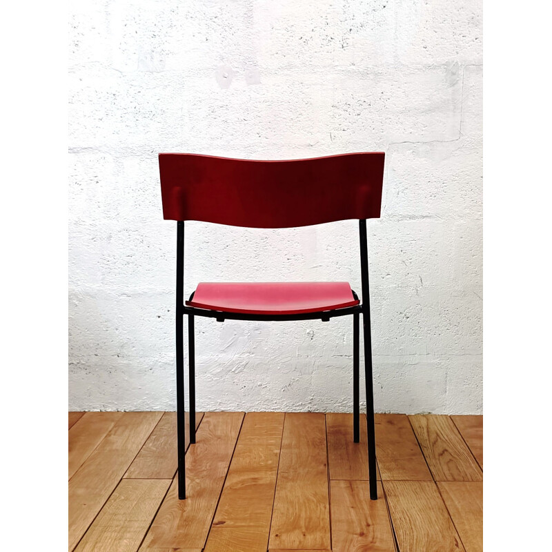 Vintage Campus by Lammhults school chair by Johannes Foerson and Peter Hiort-Lorenzen