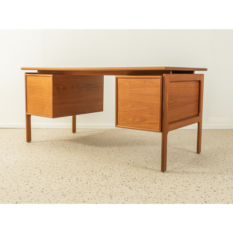 Vintage teak desk by Arne Vodder for G.V. Møbler, Denmark 1960s