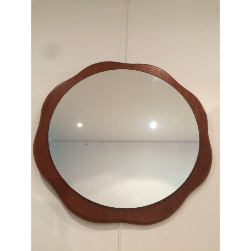 Flower shape wall mirror - 1960s