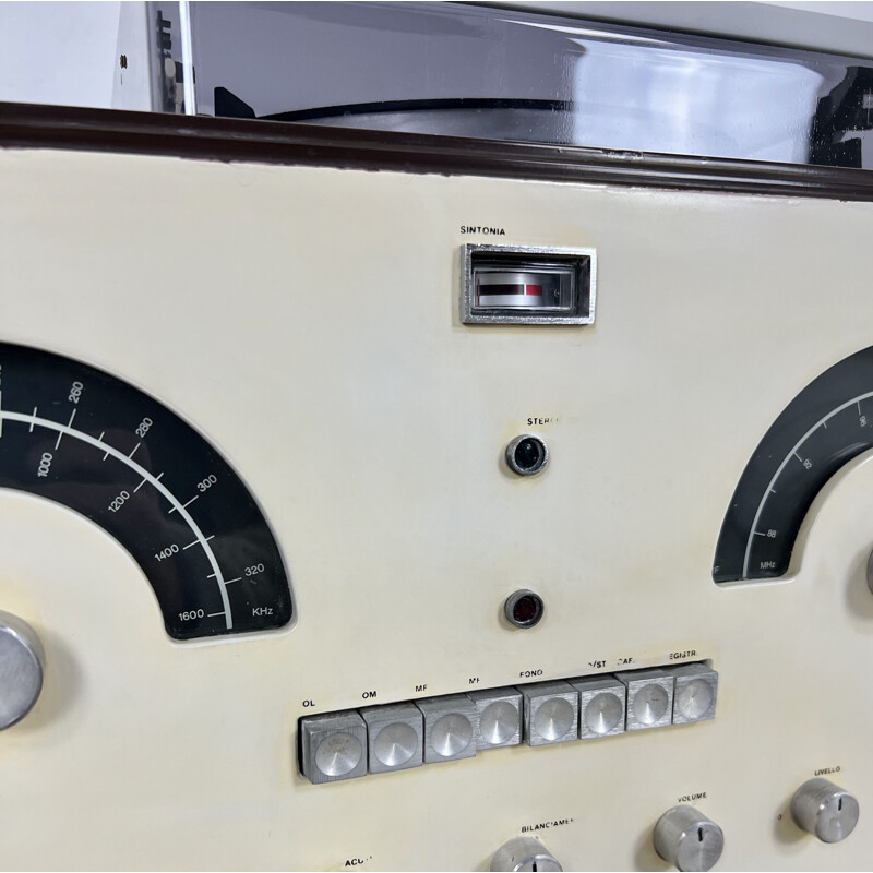 Vintage-Stereoradio Rr-126 von F.lli Castiglioni für Brionvega, 1960