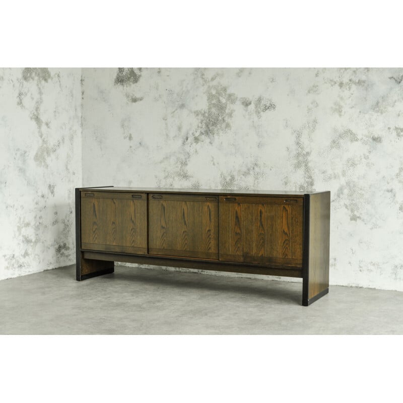 Credenza vintage "Skovby" in rovere ed ebano, Danimarca