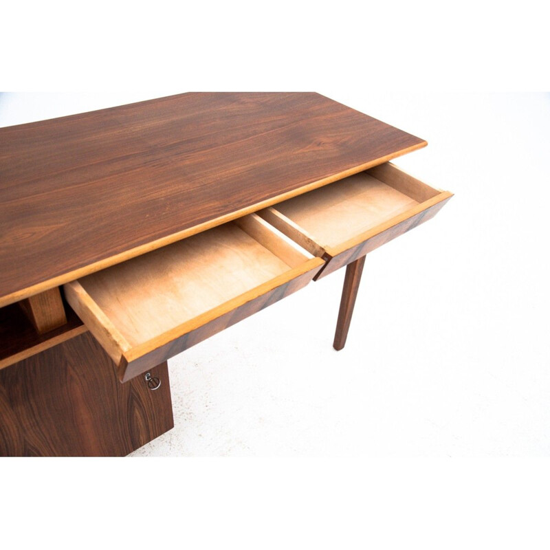 Vintage desk by Mieczysław Puchała for Głuchołaskie Fabryki Mebli, Poland 1960