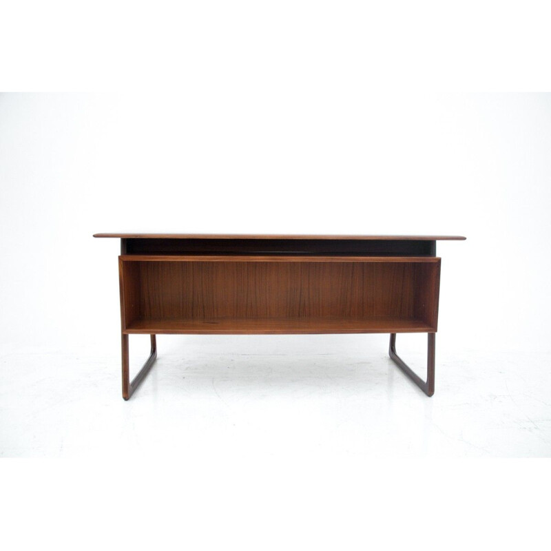 Vintage Deens teakhouten bureau, 1960