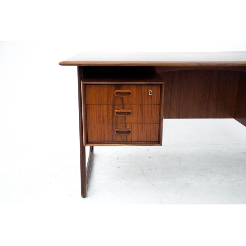 Vintage Deens teakhouten bureau, 1960