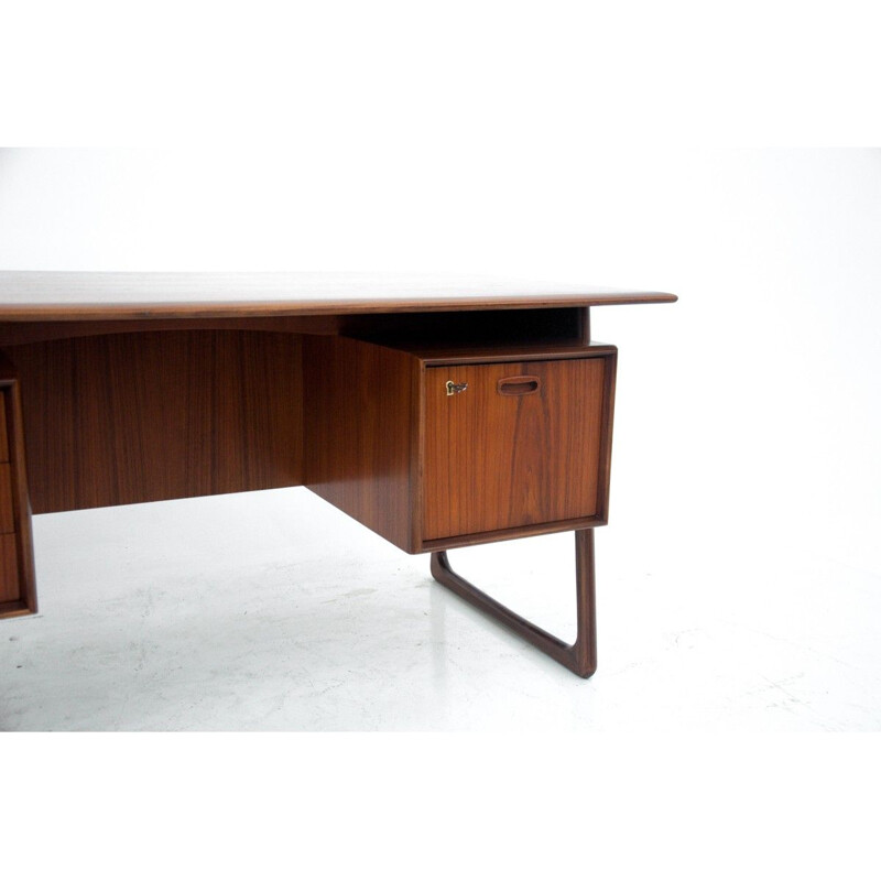 Vintage Danish teak desk, 1960s