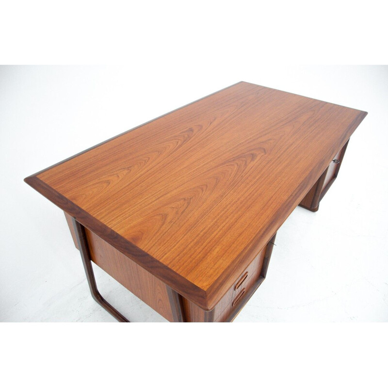 Scrivania danese vintage in teak, 1960