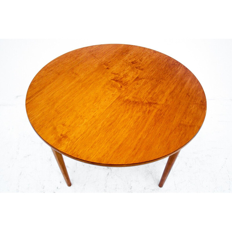 Tavolo vintage in legno di frassino di Hans. J. Wegner per Johannes Hansen, Danimarca 1960