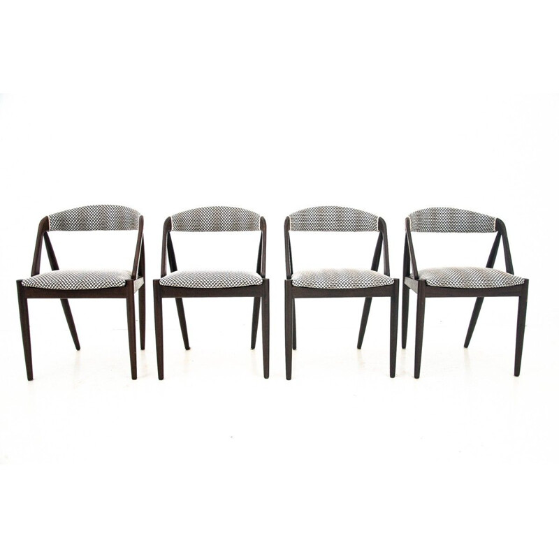 Set of 4 vintage chairs model 31 by Kai Kristiansen, Denmark 1960