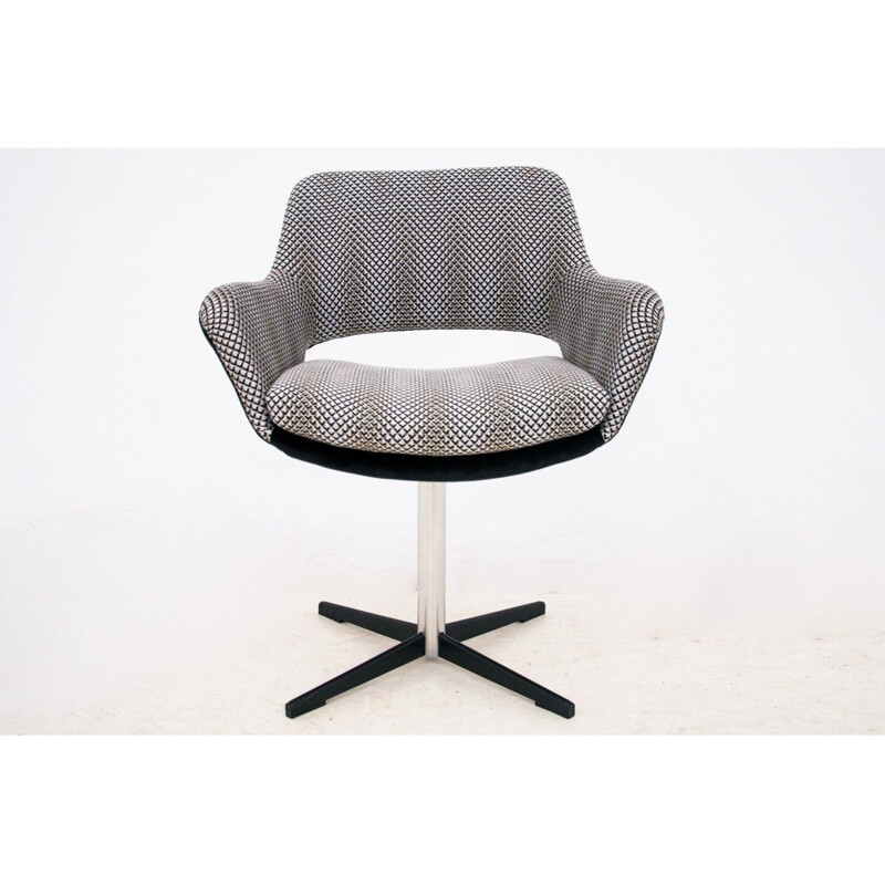 Mid century swivel office chair, Poland