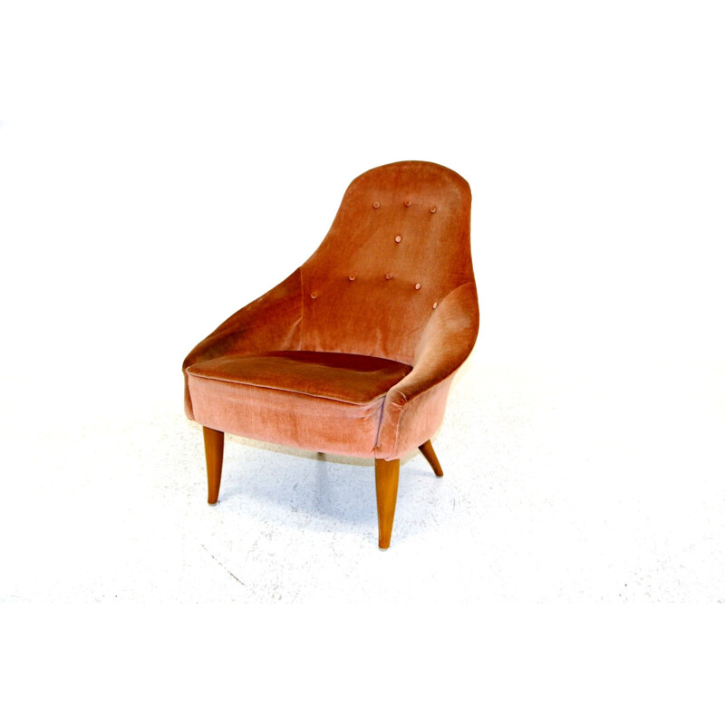 Vintage armchair by Kerstin Hörlin Holmquist for Nordiska Kompaniet, 1960