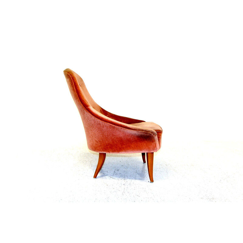 Vintage armchair by Kerstin Hörlin Holmquist for Nordiska Kompaniet, 1960