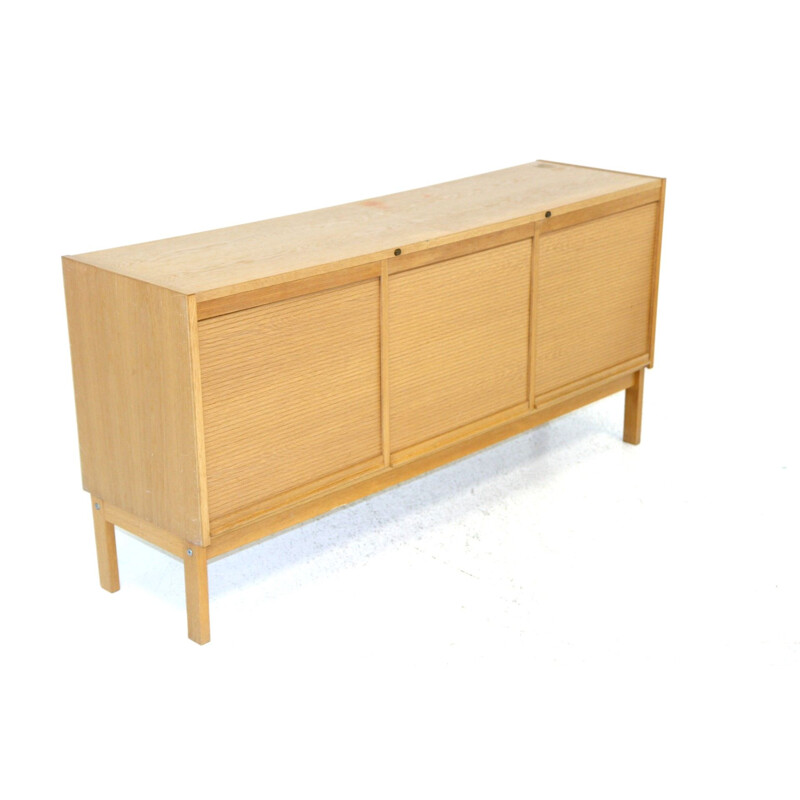 Vintage eiken dressoir, Zweden 1960