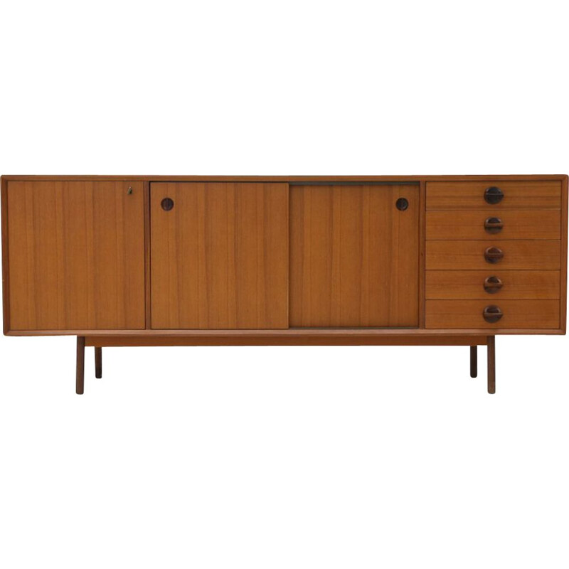 Credenza vintage in teak con cassetti "Monika" di Faram, 1960