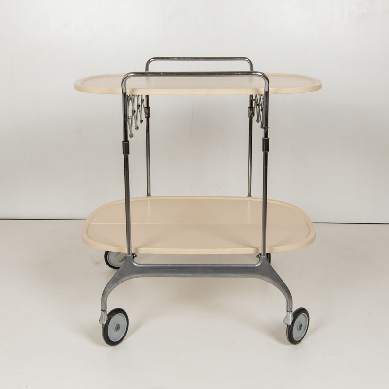 Gastone vintage bar cart door Antonio Citterio voor Kartell, 1980