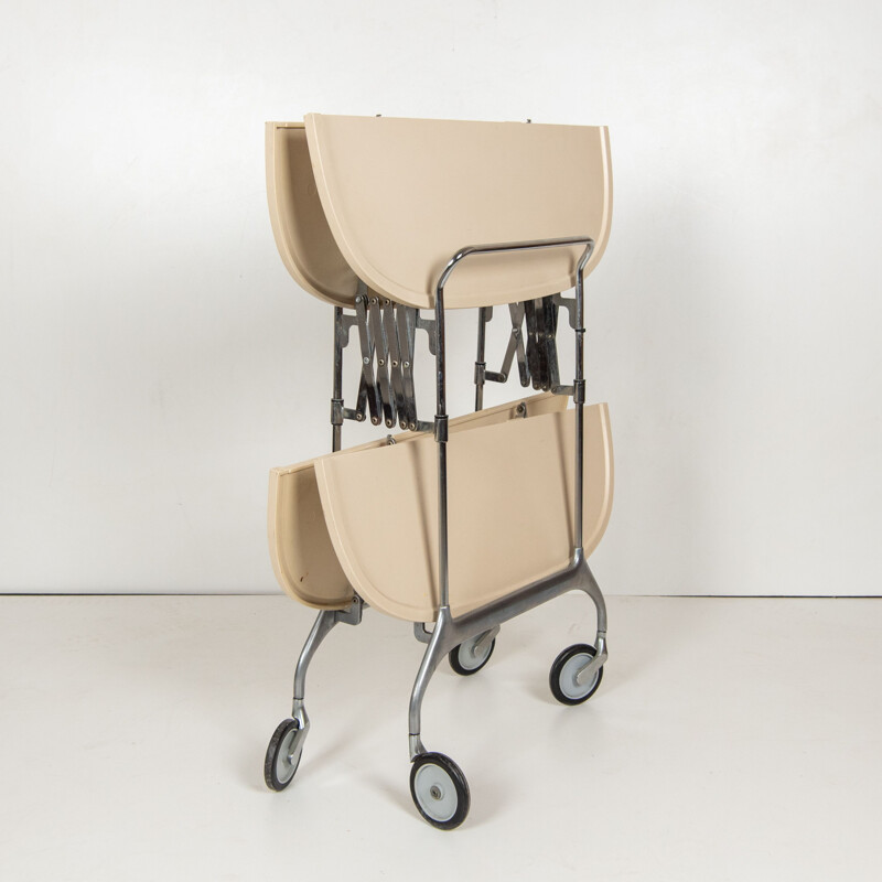 Carrito de bar Gastone vintage de Antonio Citterio para Kartell, 1980