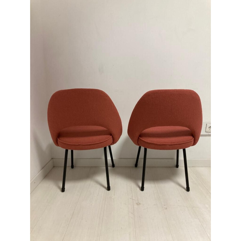 Coppia di sedie da conferenza vintage modello N 72 di Eero Saarinen