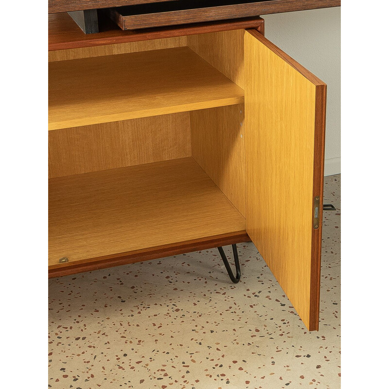 Vintage desk in teak veneer by Heinrich Riestenpatt, Germany 1960s