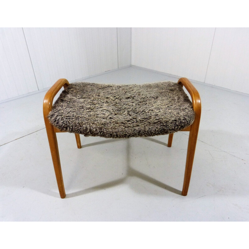 Vintage Lamino footrest by Yngve Ekström for Svedese Möbler, Sweden 1960s