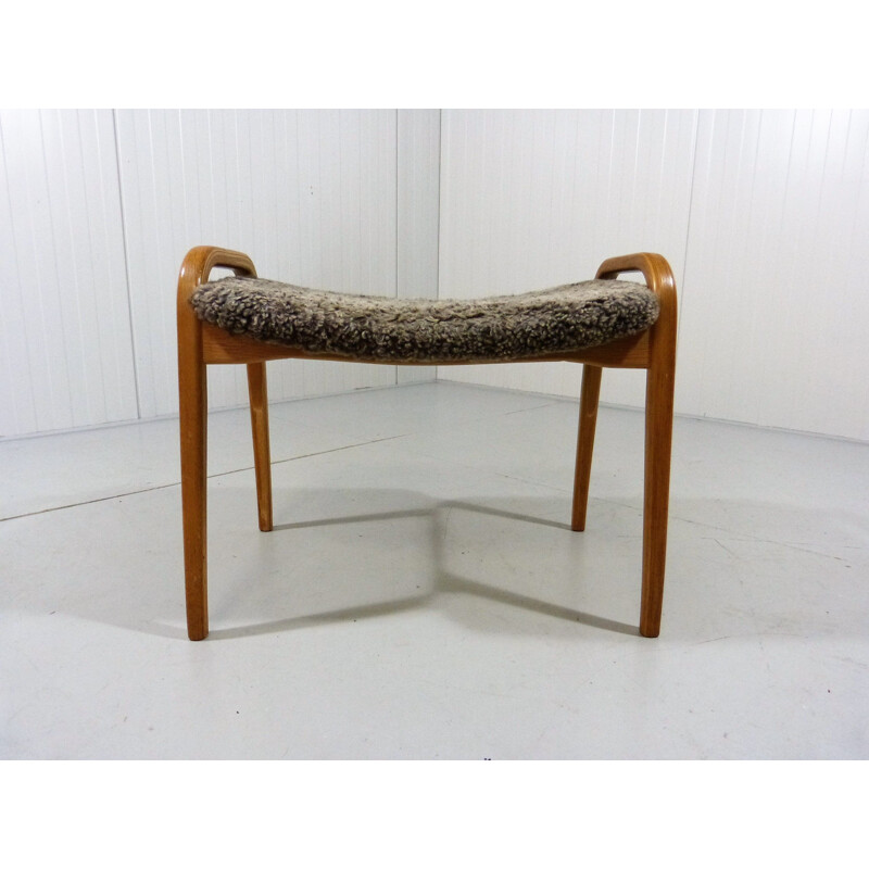 Vintage Lamino footrest by Yngve Ekström for Svedese Möbler, Sweden 1960s