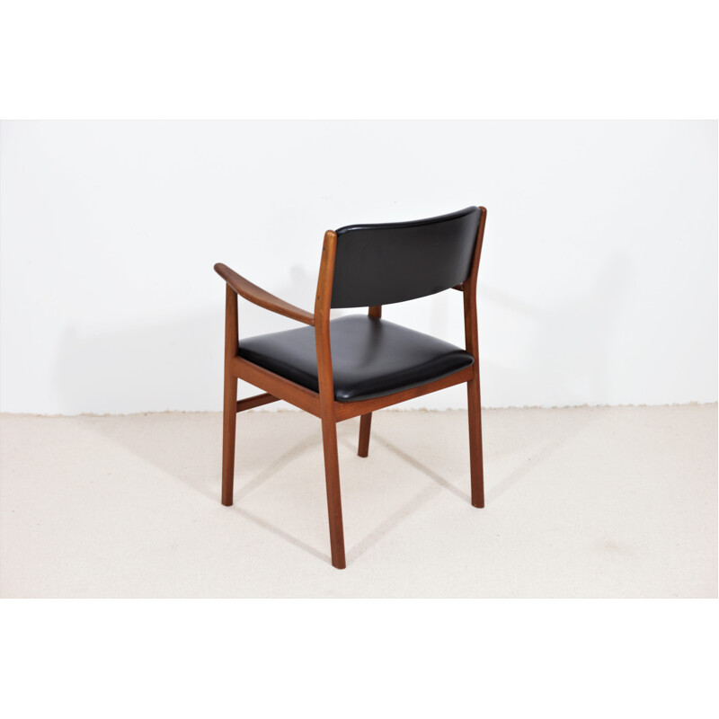 Vintage Danish teak armchair