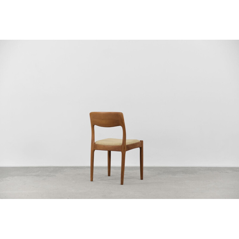 Vintage Danish teak dinning chair by Juul Kristensen for Jk Denmark, 1960s