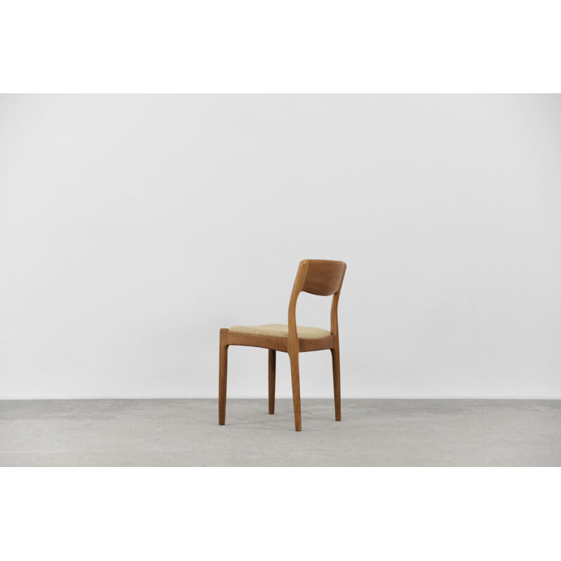 Vintage Danish teak dinning chair by Juul Kristensen for Jk Denmark, 1960s