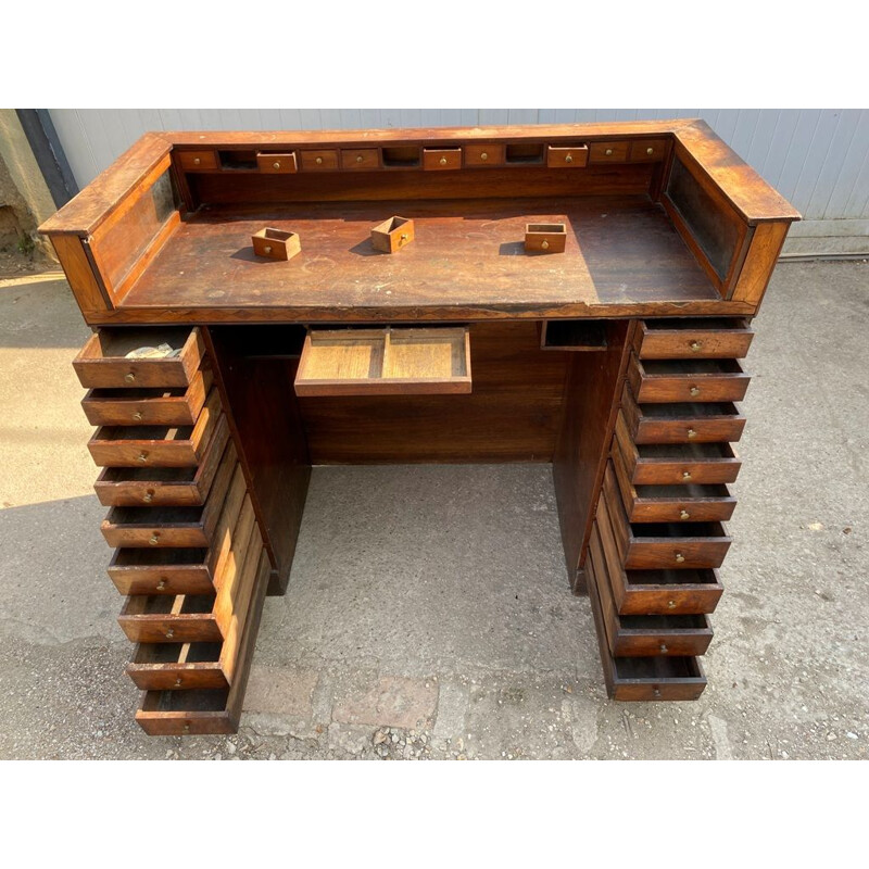 Vintage wooden craft cabinet, 1900