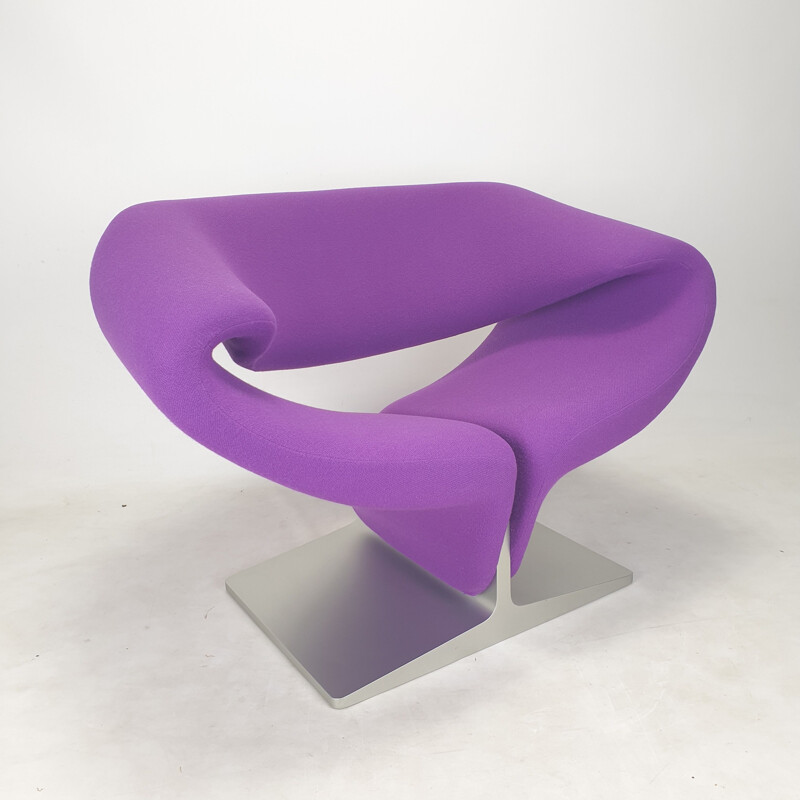 Vintage Ribbon armchair by Pierre Paulin for Artifort, Netherlands 1960