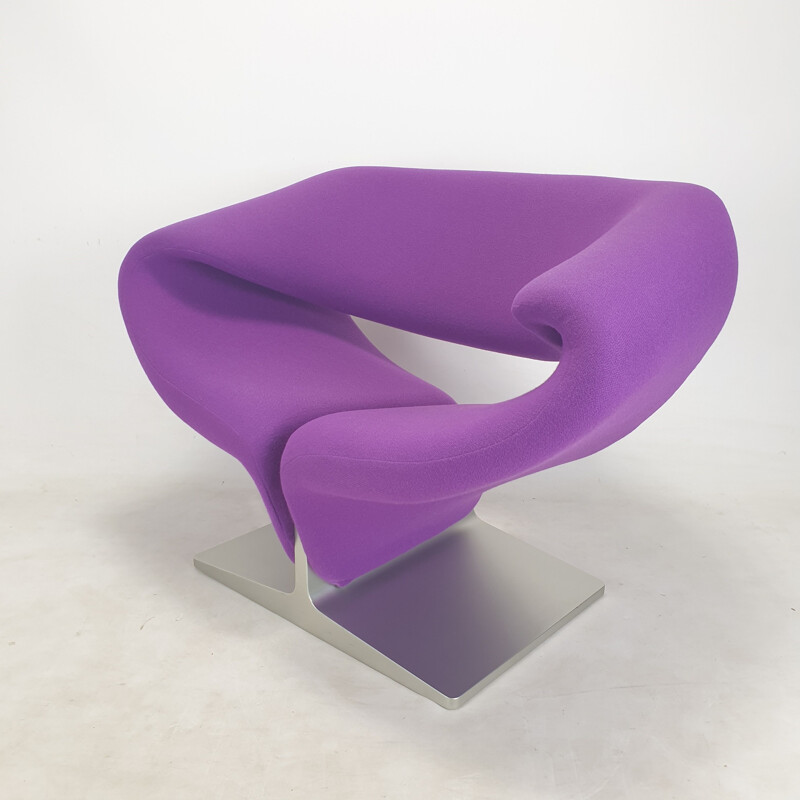 Sillón Ribbon vintage de Pierre Paulin para Artifort, Países Bajos 1960