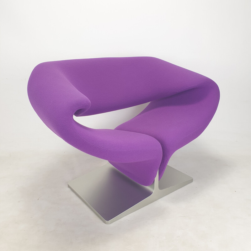 Sillón Ribbon vintage de Pierre Paulin para Artifort, Países Bajos 1960