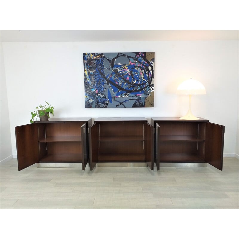 Buffet vintage en palissandre par Gianni Moscatelli pour Formanova, 1970