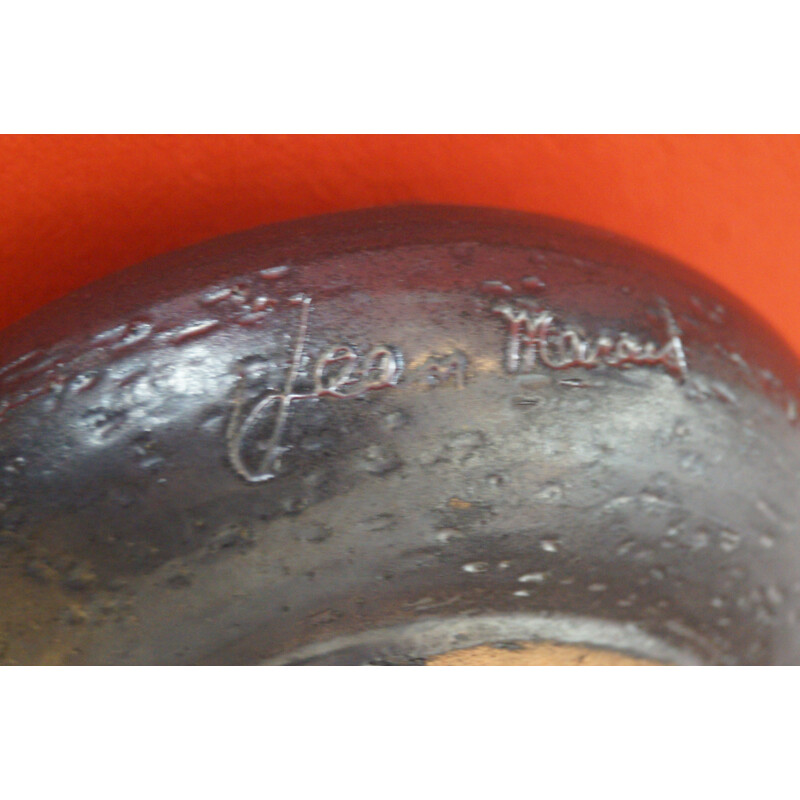 Cinzeiro de cerâmica Vintage por Jean Marais, França 1960