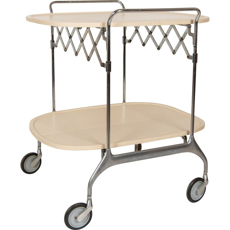 Gastone vintage bar cart door Antonio Citterio voor Kartell, 1980