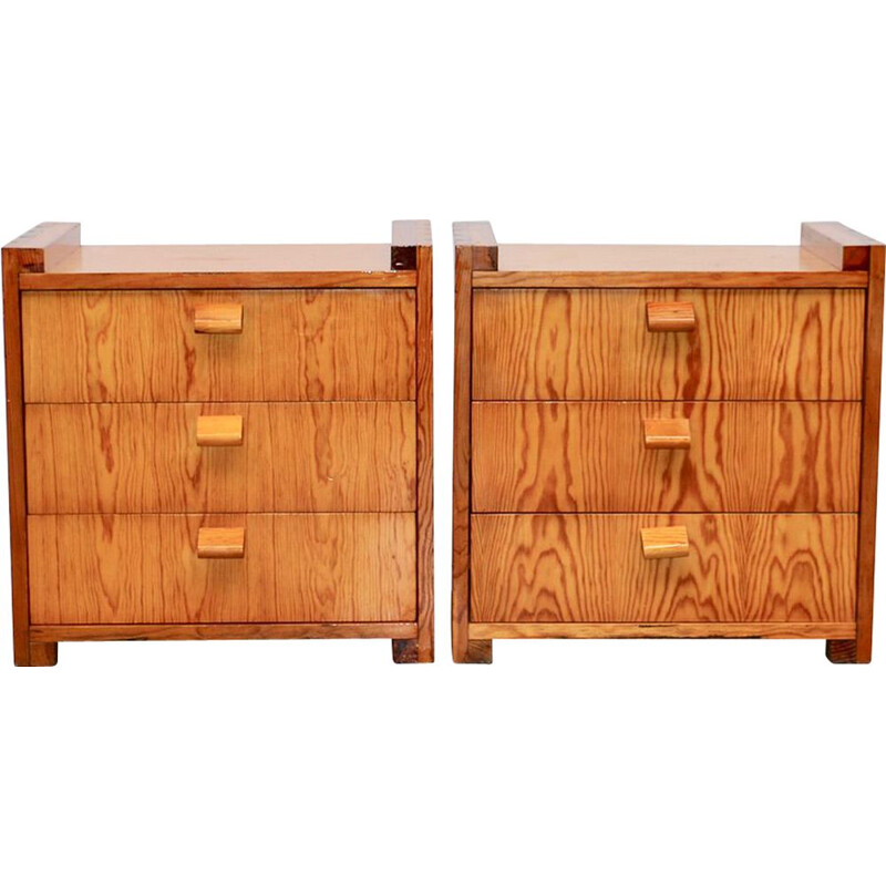 Pair of vintage night stands by Jordi Casablancas, Spain 1960