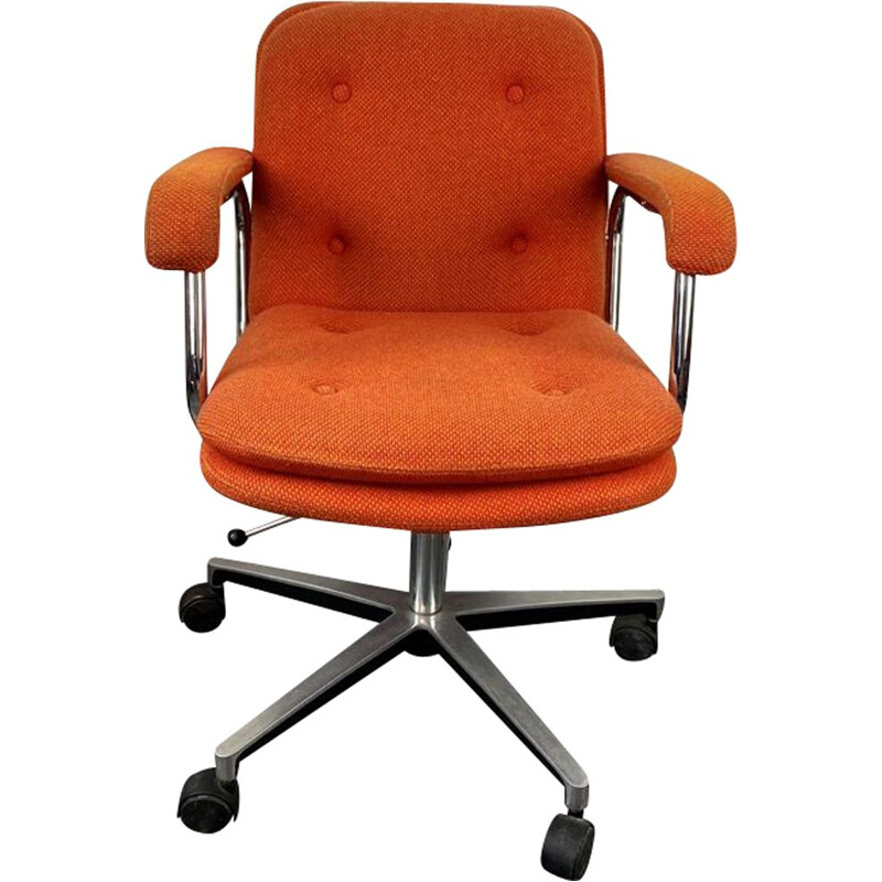 Vinco vintage office swivel armchair, 1970