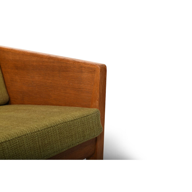 Vintage 3-Sitzer-Sofa aus Eiche von Illum Wikkelsø für Søren Willadsen's Møbelfabrik, 1950