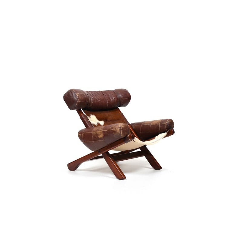 Mid-century Ox lounge chair by Sergio Rodrigues, Brasil 1960s