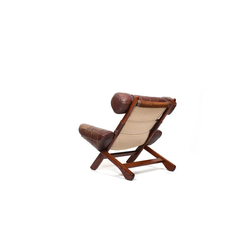 Fauteil lounge Ox vintage de Sergio Rodrigues, Brésil 1960