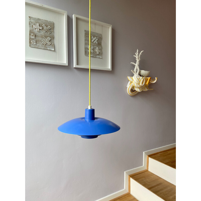 Vintage Ph 43 blue pendant lamp by Poul Henningsen for Louis Poulsen, Denmark