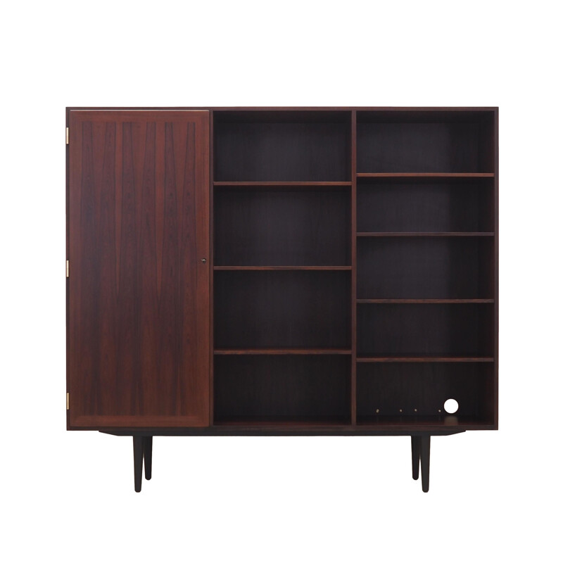 Vintage rosewood bookcase by Kai Winding, Denmark 1970