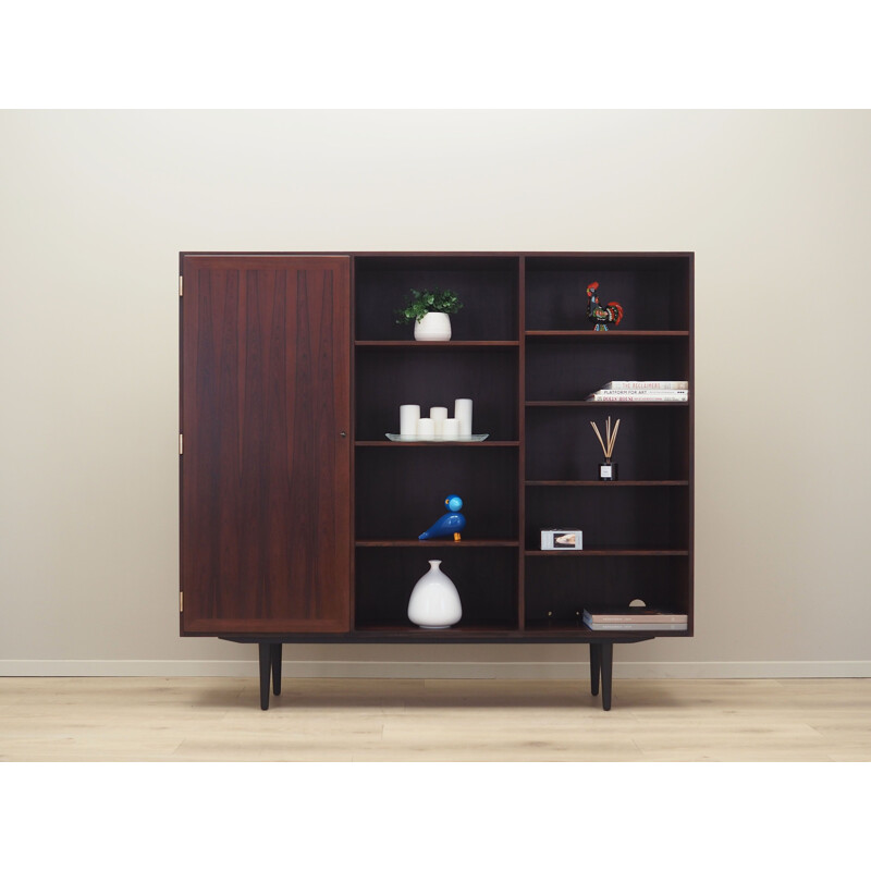 Vintage rosewood bookcase by Kai Winding, Denmark 1970