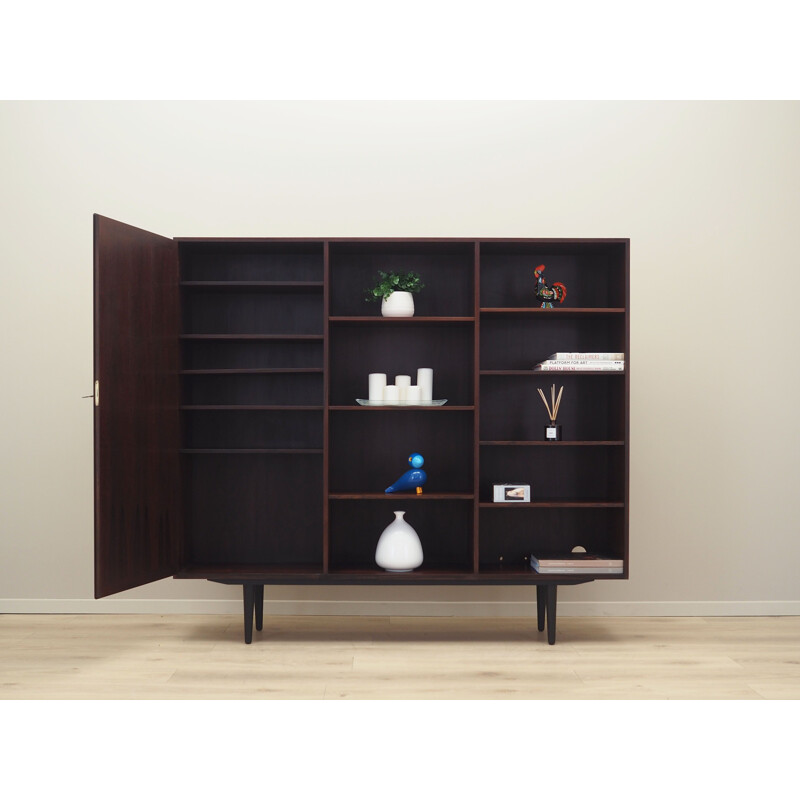 Vintage rosewood bookcase by Kai Winding, Denmark 1970