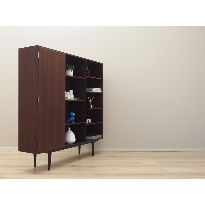 Vintage rosewood bookcase by Kai Winding, Denmark 1970