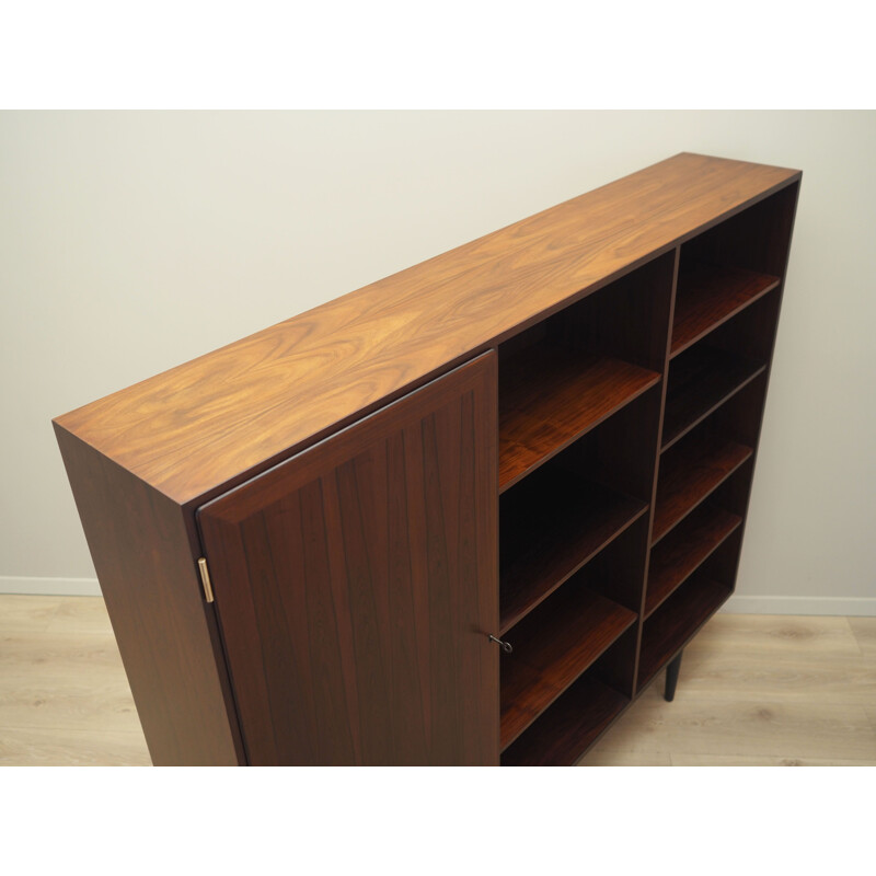 Vintage rosewood bookcase by Kai Winding, Denmark 1970